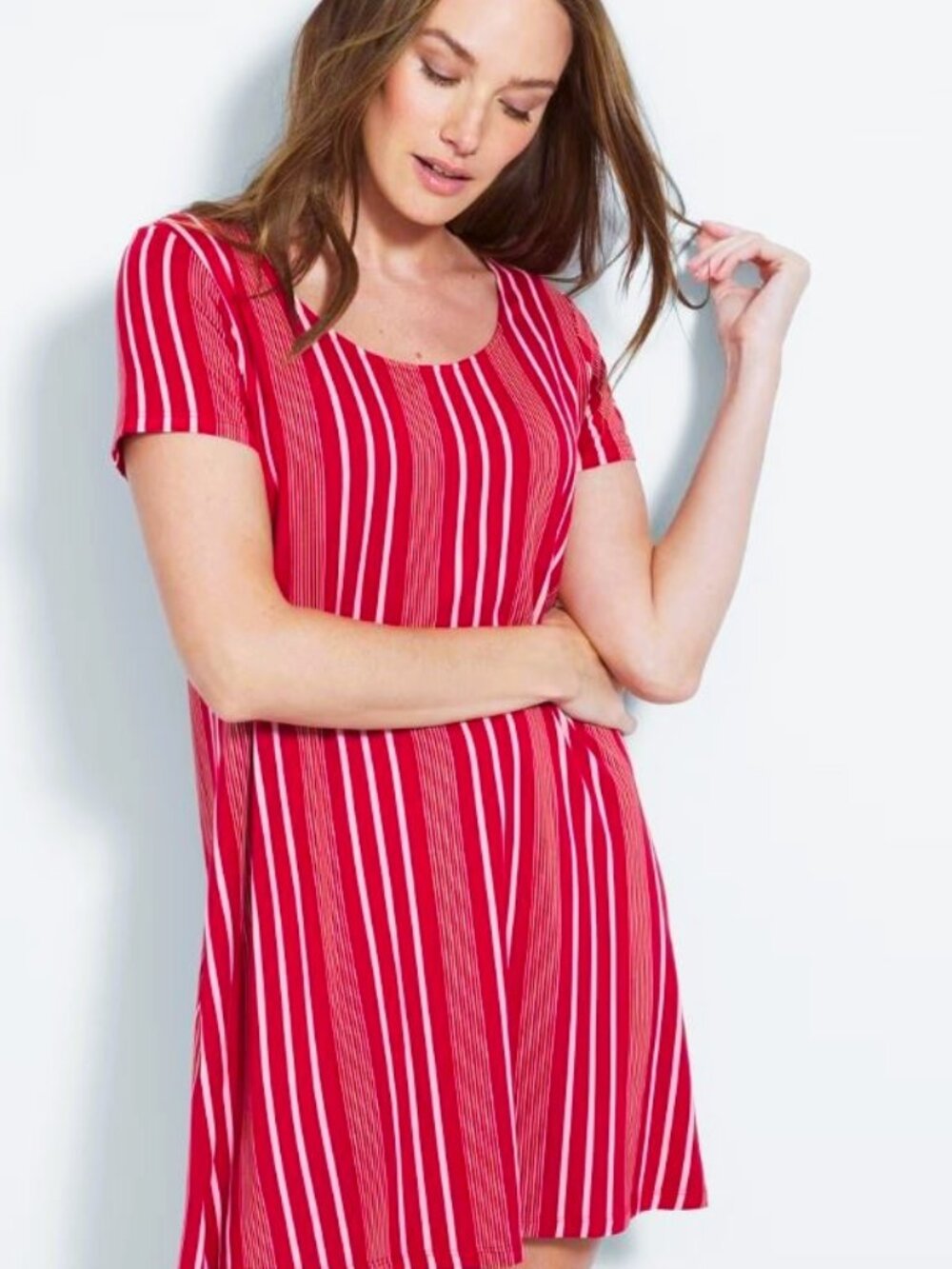 Soma Cool Nights Sleepshirt Gown Medium
